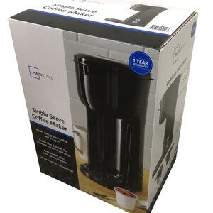 Single Serve Coffee Maker Dual Brew K Cup Capsule Ground Coffee Compact Design